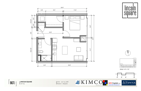 a floor plan of a small house